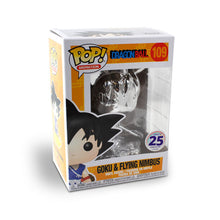 Load image into Gallery viewer, Funko POP!: Dragon Ball - Goku and Flying Nimbus (Silver Chrome)
